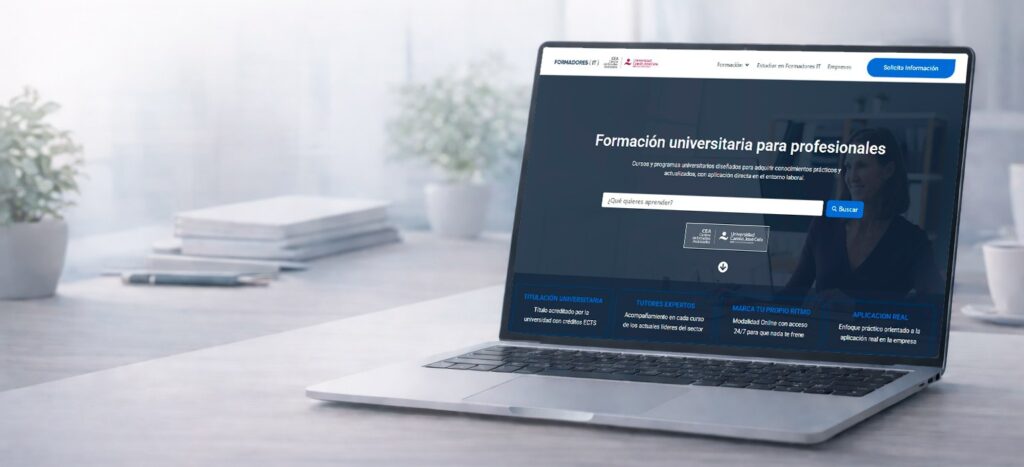 mockup portal uni web